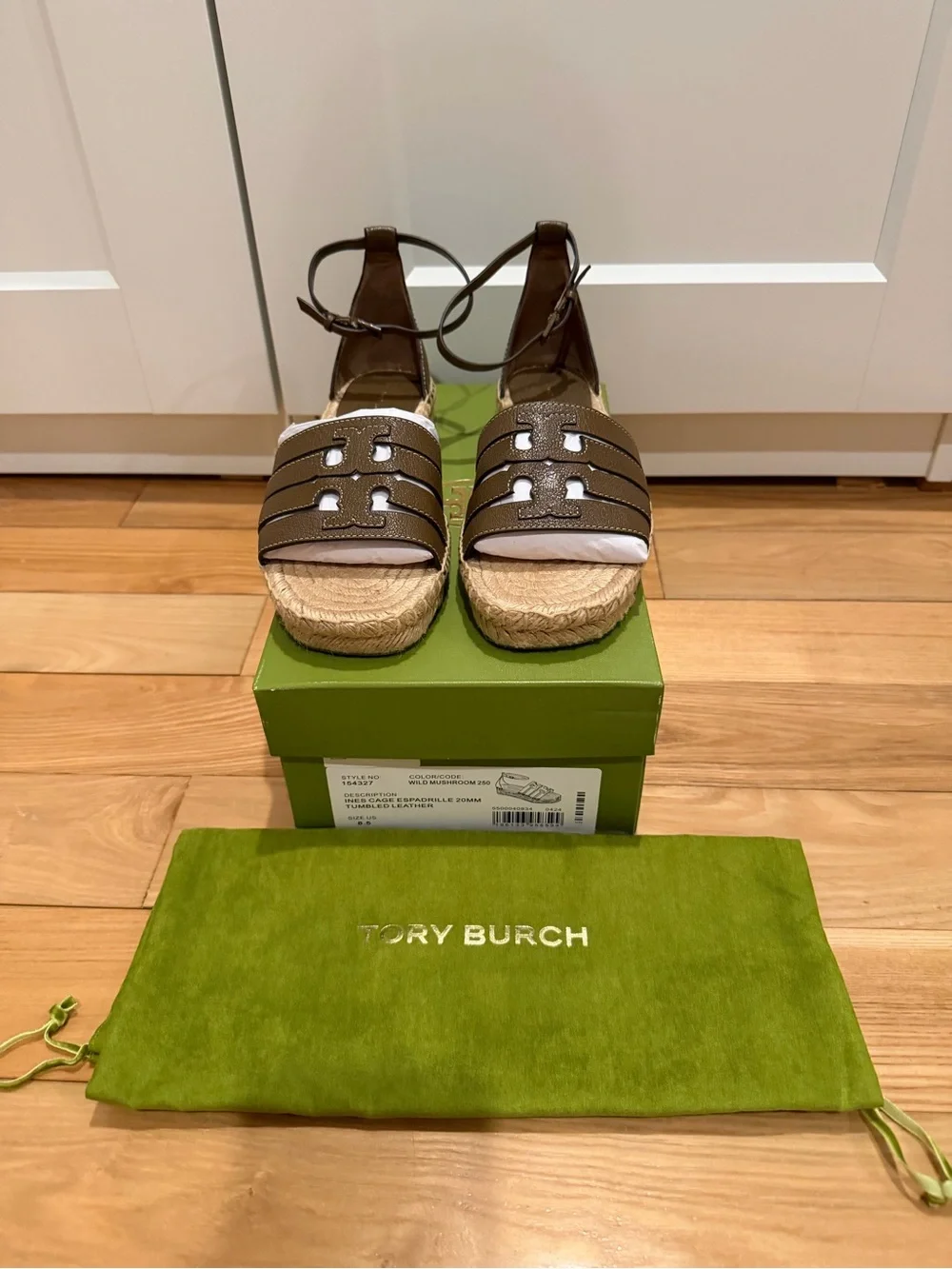 Tory Burch Ines Cage Espadrille 20mm